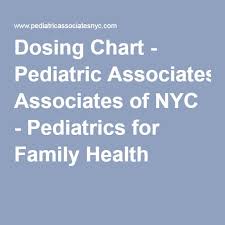 Childrens Dosing Chart By Weight Tylenol Motrin And