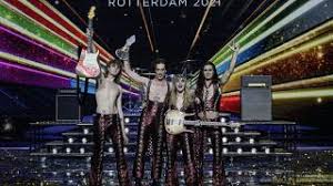 Norway's tix celebrates qualifying for saturday's final after the first semifinal of the eurovision song contest at ahoy arena in rotterdam, netherlands, tuesday, may 18, 2021. Eurovision 2021 Italy S Maneskin Wins After Massive Public Vote As Rock Music Shows It Mettle Euronews