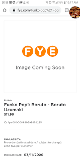 See more ideas about boruto and sarada, boruto, boruto x. Boruto Funko Listed To Release 3 11 2020 On Fye Includes Sarada And Mitsuki S Release As Well Available For Pre Order Boruto