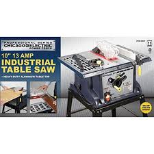 10 In 13 Amp Benchtop Table Saw Usatm By Chicago Electric Power Tools Professional Series For Sale Https Benchtop Table Saw Electric Power Tools Table Saw