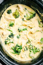 The best cut up chicken crock pot recipes on yummly | mom's chicken pot pie w cheddar biscuits, slow cooker ~ spicy pineapple chicken, crockpot chicken cacciatore. Slow Cooker Creamy Chicken And Broccoli Over Rice The Recipe Critic