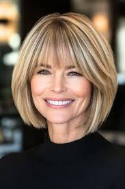 63 Classy Bob Haircuts for Women Over 50 To Try