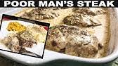 Cooking hamburger steaks can be a fast and simple way to serve your family. Amish Poor Man S Steak Youtube