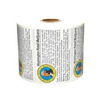 Washington Compliant Labels - Retail Marijuana - 1 Roll