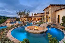 These island swimming pool are sturdy in quality, lasting for a long time, and are ideal for people of all ages to have fun. 25 Fascinating Pool Bridge Ideas That Leave You Enthralled
