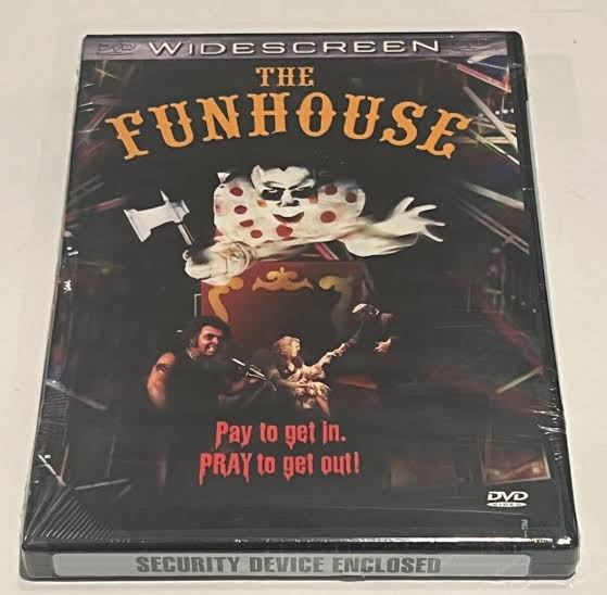 The Funhouse New Horror Dvd 1981 Director Texas Chainsaw Massacre  Poltergeist