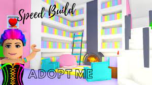I am trying to make a neon reindeer and its taking forever! Adopt Me Speed Build Adopt Me Tree House Living Room Adopt Me Library Adopt Me Building Hacks Youtube