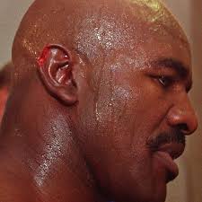 FLAWD | when mike tyson bit off evander holyfield's ear (1997) tyson vs.  holyfield 2 was one of the most anticipated fights ever. by the third... |  Instagram