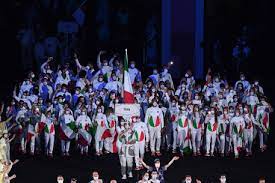 Giving teams free balls is not a way to win at the olympics. Olympics Rossi Viviani Lead Italy Team At Opening Ceremony 3 English Service Ansa It