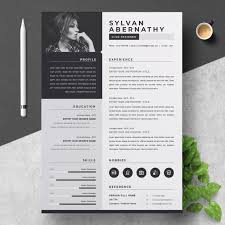 Maybe you would like to learn more about one of these? One Page Resume Cv Template Creative Illustrator Templates Creative Market