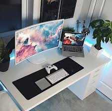 See This Instagram Photo By Minimalsetups 3 445 Likes Game Room Design Room Setup Computer Room