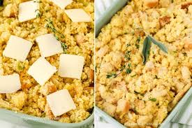 Just cut it into cubes and toast until crunchy good. Cornbread Dressing A Southern Classic Spend With Pennies