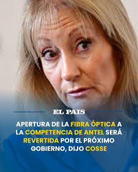 Una resolución de directorio se cambia con otra”, apuntó la vicepresidenta  electa y aseguró que la apertura que llevó a cabo el actual gobierno “es  muy grave” https://elpais.uy/m6unogar