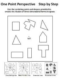 One Point Perspective Step By Step One Point Perspective Point Perspective 3d Drawing Techniques