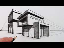 How To Draw 1-point Perspective For Beginners A Hallway - Youtube Perspective Drawing Architecture Architecture Drawing Plan Architecture Drawing