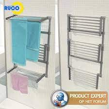 internet s best online offer daily ruco droogrek met maar liefst 3 afzonderlijke neerklapbare droogvlakken droogrek wasruimte inrichting wasruimte idee