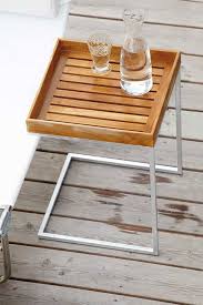 Jan Kurtz Pizzo Beistelltisch 40x40cm Edelstahl Teak Natur Beistelltisch Diy Aussenbar Teak Gartenmobel