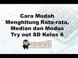 We did not find results for: Cara Mudah Menghitung Rata2 Modus Median Sd Kls 6 Youtube