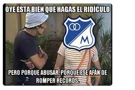 Jun 20, 2021 · con este triunfo, tolima alcanzó su tercera estrella del fpc. Memes De La Eliminacion De Millonarios En La Copa Aguila Futbol Colombiano Copa Betplay Futbolred