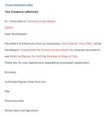 Examples of cover letter templates. 20 Sample Notarized Letters And Templates Writing Tips