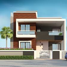 Nisarg Rachna Building Elevation Front House Independent Architecture Also Qavi In Pinte Small House Elevation Design Duplex House Design Small House Elevation
