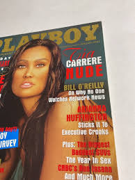 PLAYBOY Magazine JANUARY 2003 -TIA CARRERE NUDE -REBECCA RAMOS - HALLE  BERRY 9.0 | eBay