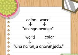 (f) means that a noun is feminine. 3 Ways To Say The Colors In Spanish Wikihow