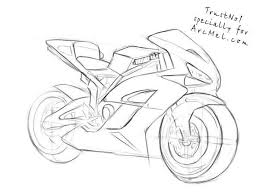Motorbikes Sketch Custom Motorcycles In 2020 Motorcycle Drawing Motorbike Drawing Bike Drawing