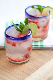 Strawberry Faux Jito Food Smoothie Drinks Yummy Drinks