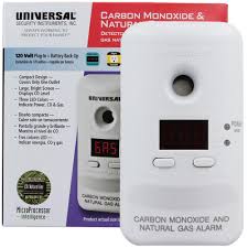 Carbon monoxide (co) detectors sense dangerous levels of this odorless and colorless gas in your home. Usi Digital Display Plug In 2 In 1 Carbon Monoxide And Natural Gas Smart Alarm Mcnd401b Universal Security Store
