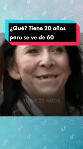 Tiene 20 años pero se ve de 60 #storytime #glowup #envejecer #belleza  #maquillaje #entretenews