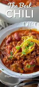 Dies Ist Das Beste Chili Rezept Ein Grosser Topf Rinderhackfleisch Chili Beladen Mit Rinderh Best Chili Recipe Chili Recipe Easy Recipes