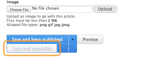 So, am i experiencing a new error? Move Published Status Checkbox Next To Save 1751606 Drupal Org