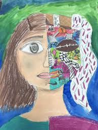 Fifth Grade Self-Portraits