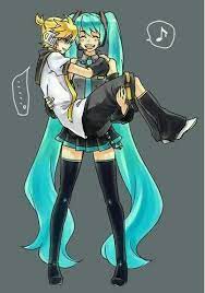 Imagen De Miku X Len Hatsune Miku And Vocaloid Miku Hatsune Vocaloid Miku Vocaloid