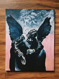 Travis Scott Birds In The Trap Sing Mcknight Cover Travis Scott Birds In The Trap Cover Canvas Art Pop Art Music Room Art Travis Scott Art