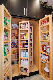 A simple, small, but functional utility cabinet for brooms and other vhz storage 56 kitchen pantry this handy kitchen pantry cabinet is a great way to store all the necessary products that can easily and nicely kept in the. 25 Smart Small Pantry Ideas To Maximize Your Kitchen Storage Space Kitchen Storage Space Small Pantry Kitchen Cabinet Storage