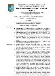 Contoh sk (surat keputusan) dari kepala sekolah untuk operator sekolah terbaru format microsoft word. Contoh Sk Operator Sekolah