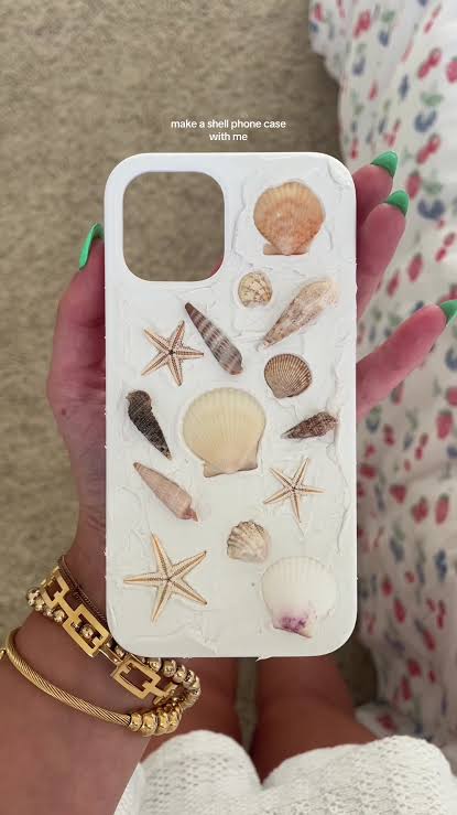 DIY Seashell Phone Case Tutorial