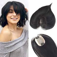 As black women, we have a lot to take pride in. Amazon Com Human Hair Toppers For Women 7x9cm Breathable Silk Base Clip In Hair Toupee With Thinning Hair Natural Black 15cm 6inch Beauty