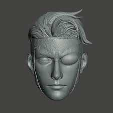 Mark Grayson Invincible Beat up Battle Damage custom head for action figures