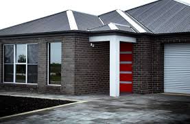 Black And Grey Brick Houses Blue Steel Flash Brick House Exterior Colors Facade House Brick Exterior House