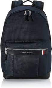 Amazon.com: Tommy Hilfiger Men's Textured Elevated Backpack Navy One Size :  ביגוד, נעליים ותכשיטים