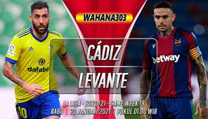 Más de 60 ligas disponibles alrededor del mundo. Prediksi Cadiz Vs Levante Kans Tim Tamu Lanjutkan Performa Terbaiknya