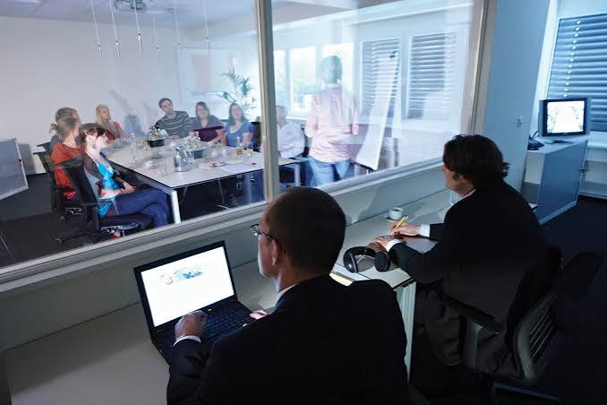 One Way Glass Office Meeting Room Partition