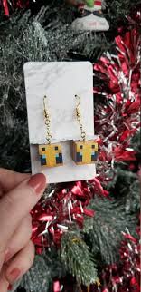 Bee nests generate in the following biomes with different chances: Minecraft Bee Earrings Clip On Earrings Etsy In 2021 Bee Earrings Etsy Earrings Clip On Earrings