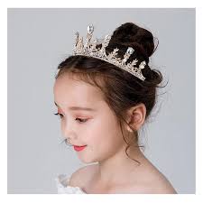 Rhinestone Princess Crown For Girls Baluue Children's Rhinestone Tiara  Crown