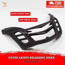 Bocahracing All Variasi Cover Tutup Lampu Belakang Nmax Warna Hitam Doff Lazada Indonesia