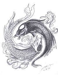 Yin And Yang Koi By Ramonkun On Deviantart Yin Yang Tattoos Koi Tattoo Yin Yang Koi
