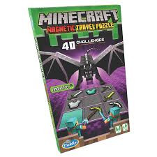 I used regular cardboard, but if you're making this for little. Minecraft Magnetisches Reise Knobelspiel